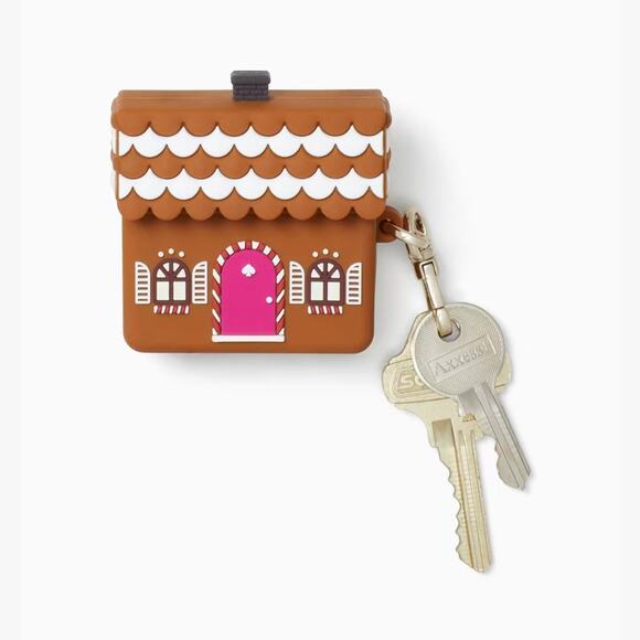 NWT Kate Spade Gingerbread Silicone Airpod Gen 3 Case - Picture 3 of 5